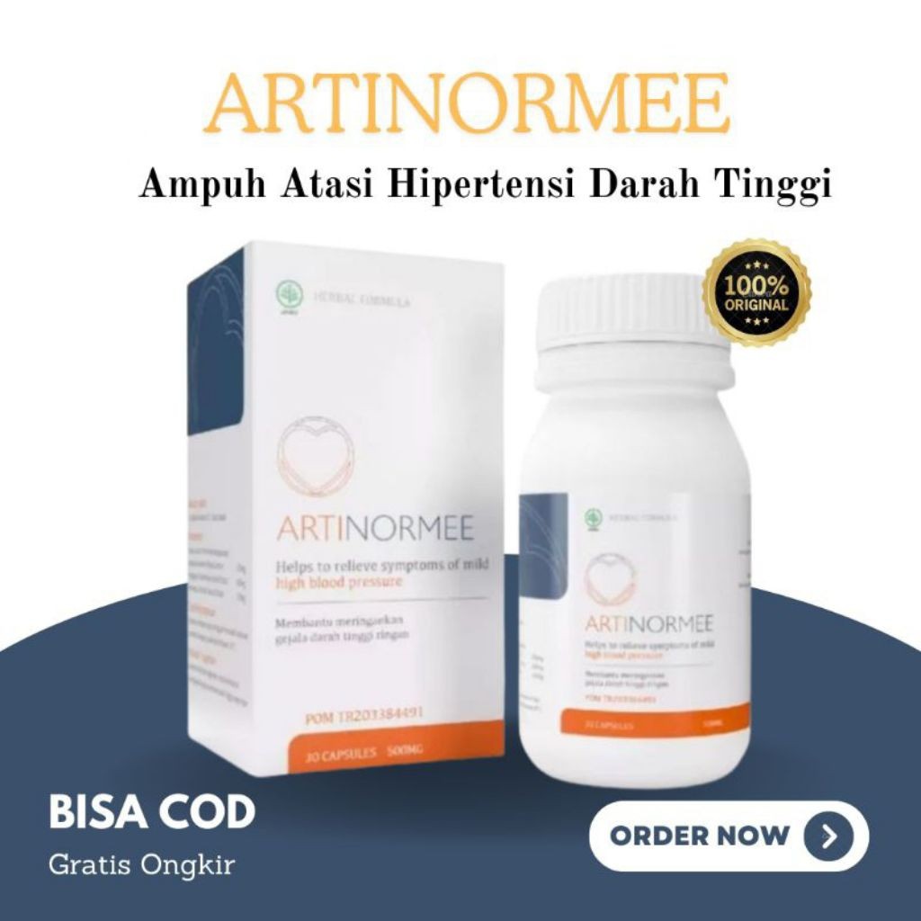 ARTINORMEE SUPLEMENT HIPERTENSI ORIGINAL