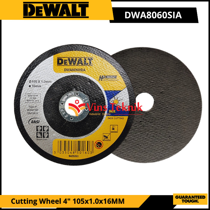 DEWALT DWA8060SIA-AE Mata Gerinda Potong Stainless 105mm