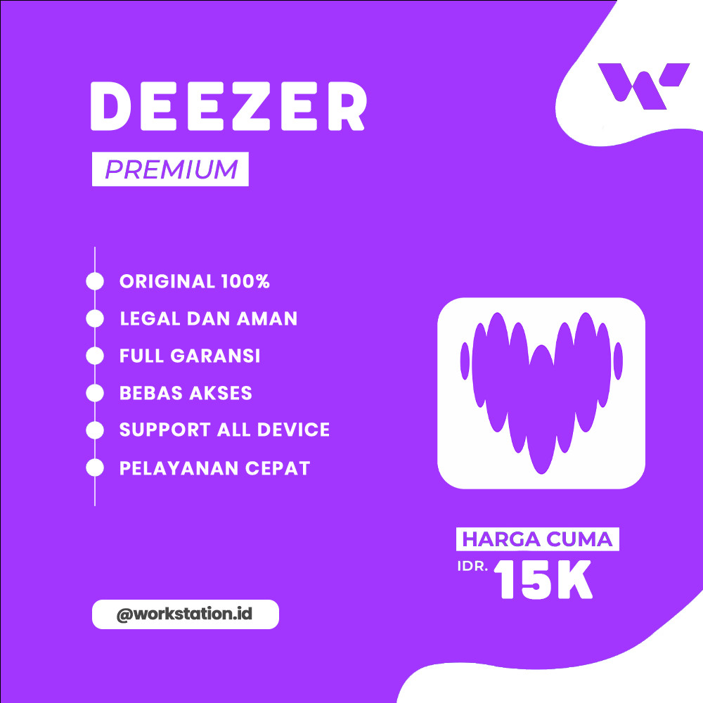 Deezer Premium 1 Bulan - Listen to Music Online