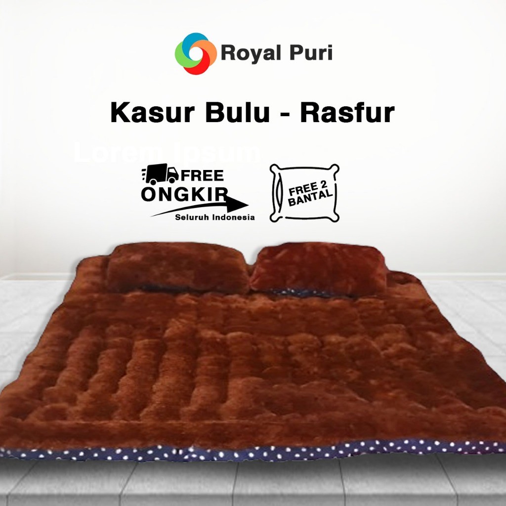 Royal Puri - Kasur Lantai Gender Rasfur 130 x 140 x 180 x 200 cm - Kasur Lantai Rasfur Semua Ukuran