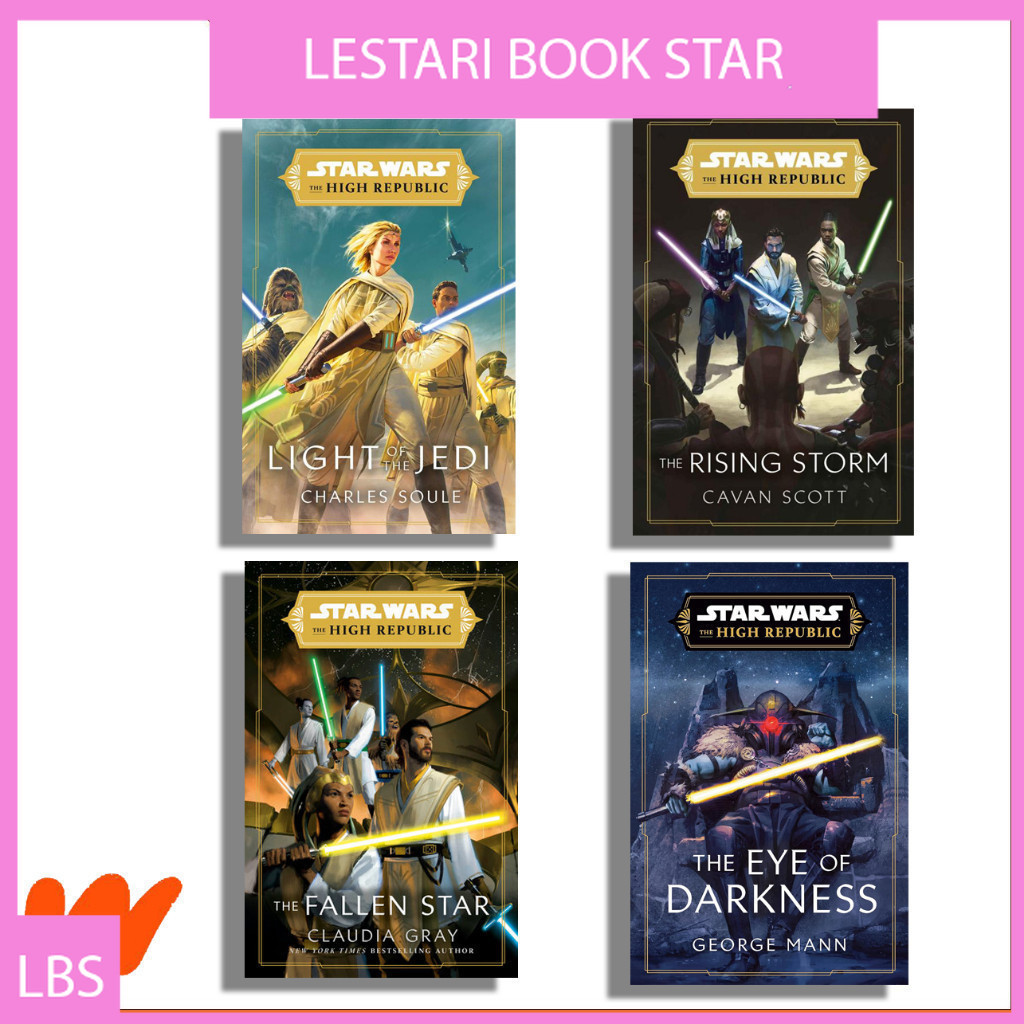 Star Wars: The High Republic Series 4 Books Collection Set (English)