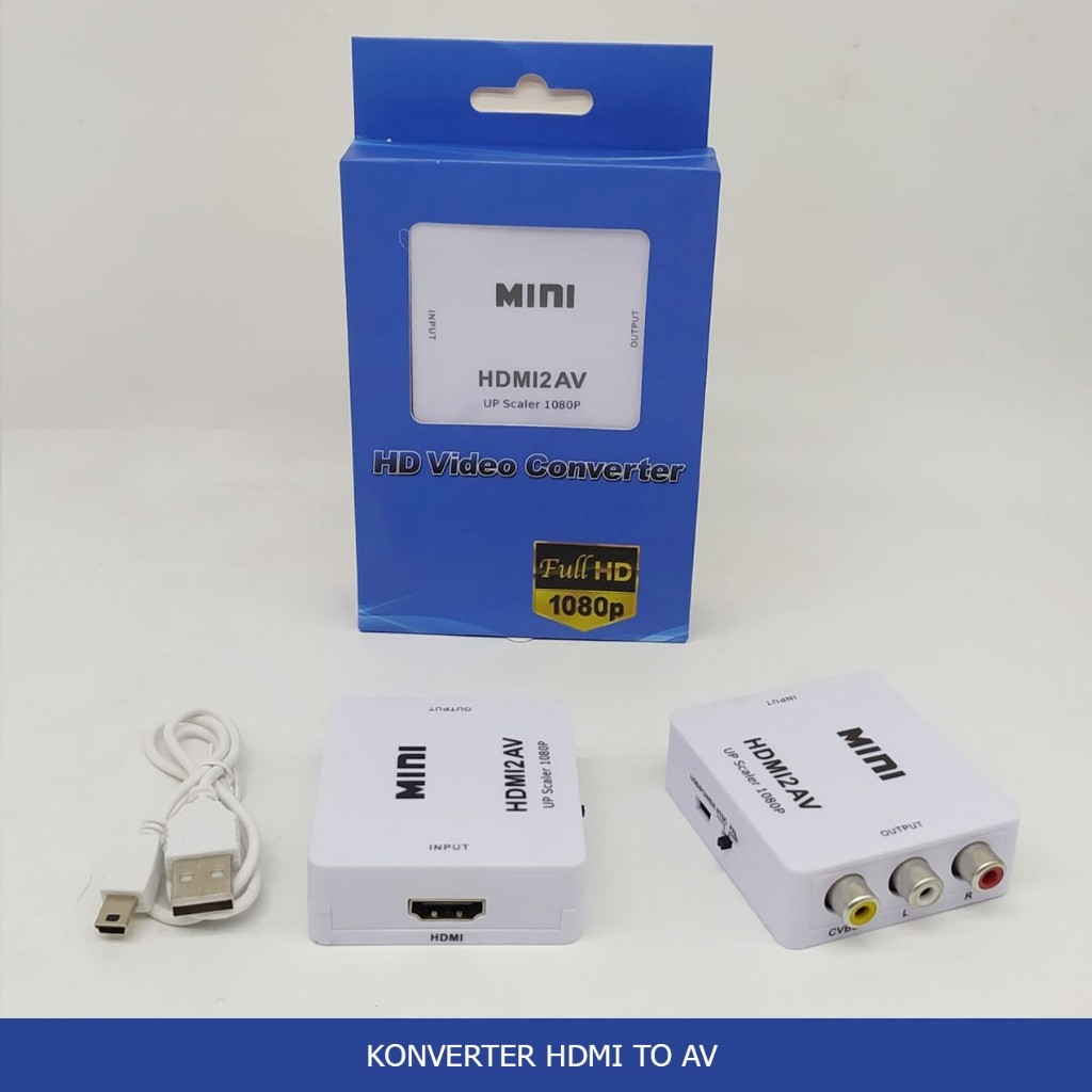 Converter HDMI To AV HDMI To AV Converter Mini Series Converter HDMI To AV