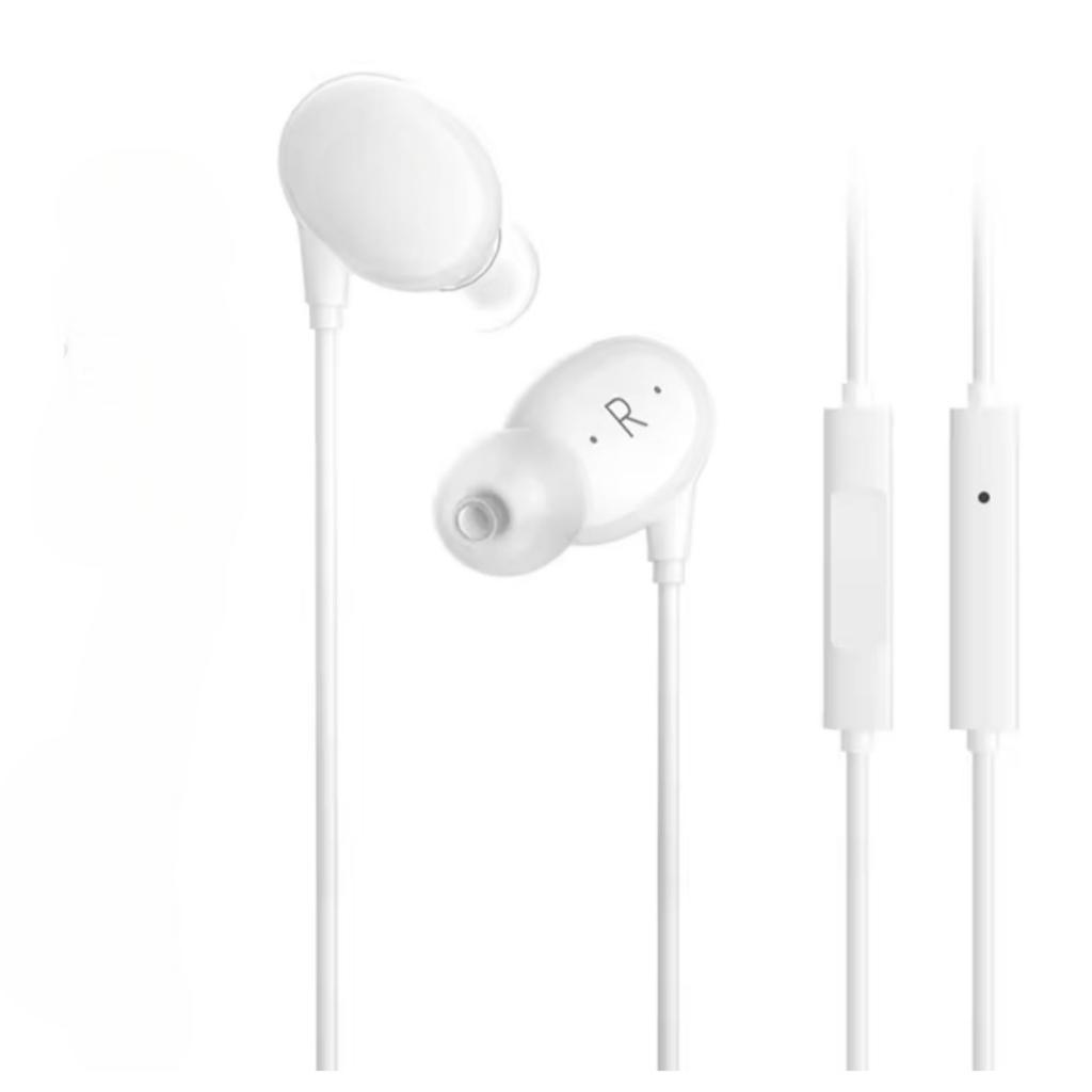 X21 Headset Kabel Stereo Bass Jernih Earphone Wired Noise Reduction untuk Semua HP Jack 3.5mm
