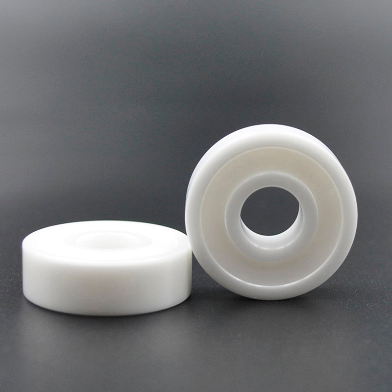 608 2RS Full Ceramic Bearing 8*22*7 mm 8mm Inner Bore Sealed 608CE ZrO2 Miniature Ball Bearings