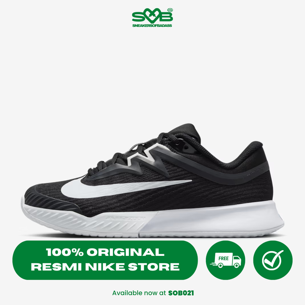 Sepatu Tennis NIKE Women Tennis Vapor Pro 3 Hard Court Tennis Shoes Black/White - FZ2158-001