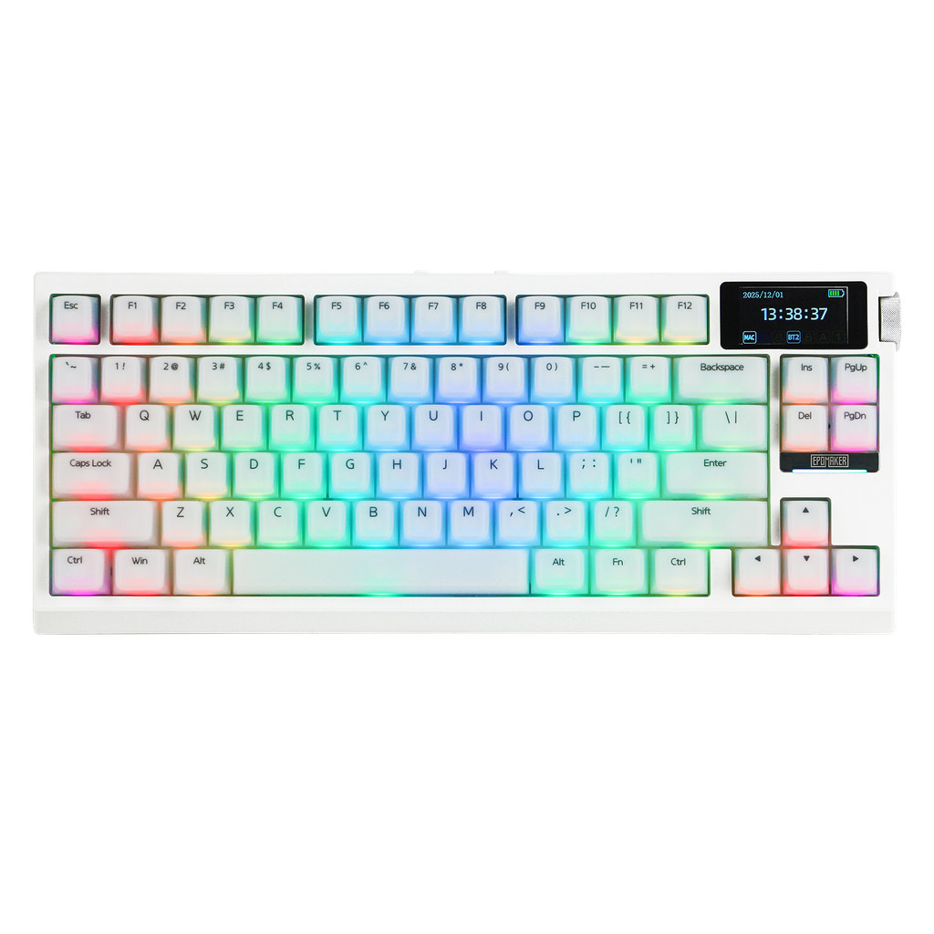EPOMAKER G84 PRO 80% ANSI US QWERTY Layout Wired/Bluetooth/2.4Ghz Wireless Meanical Gaming Keyboard 
