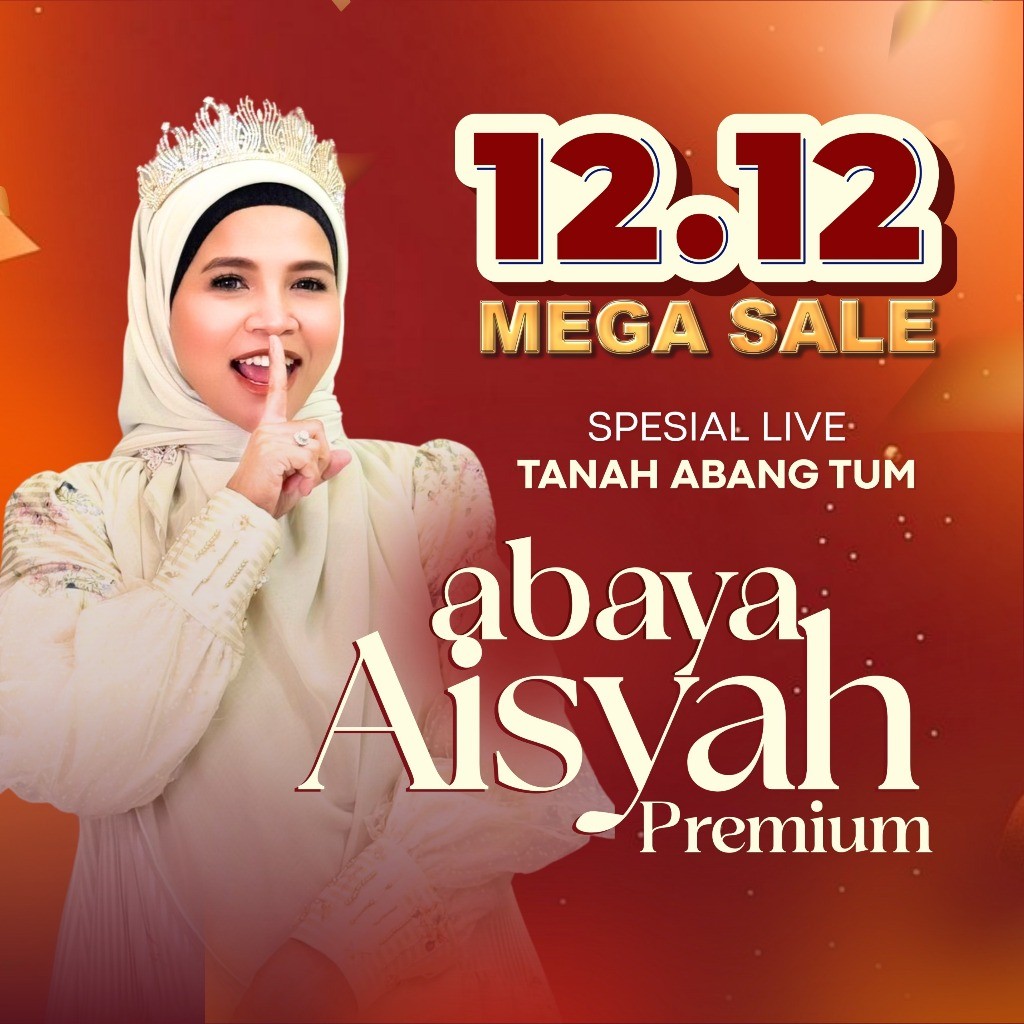 ADRIANSYAH99_ [KODE W OGM] 12.12 Birthday Sale Ummu Maher Gamis Abaya Tum Luxury Live Spesial Tanah 