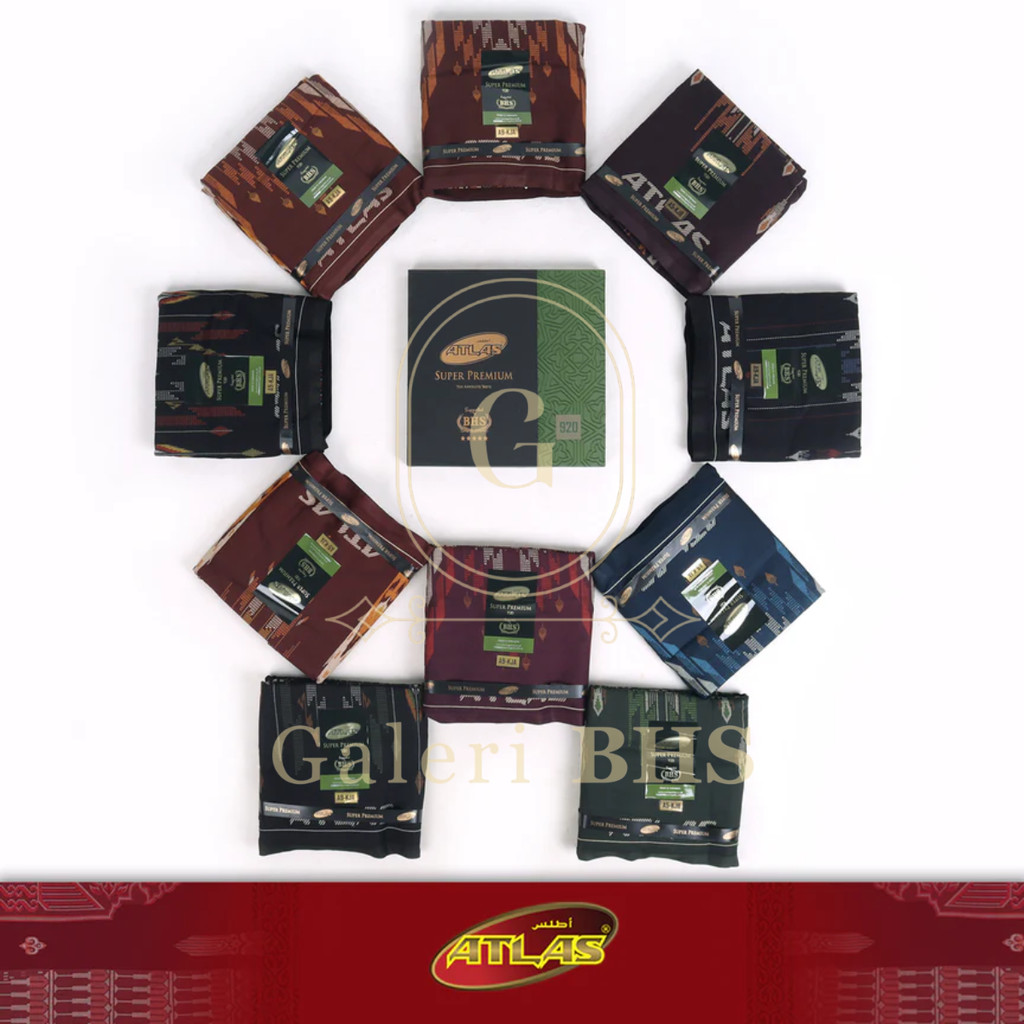 Grosir 10 Pcs Sarung ATLAS Super Premium 920