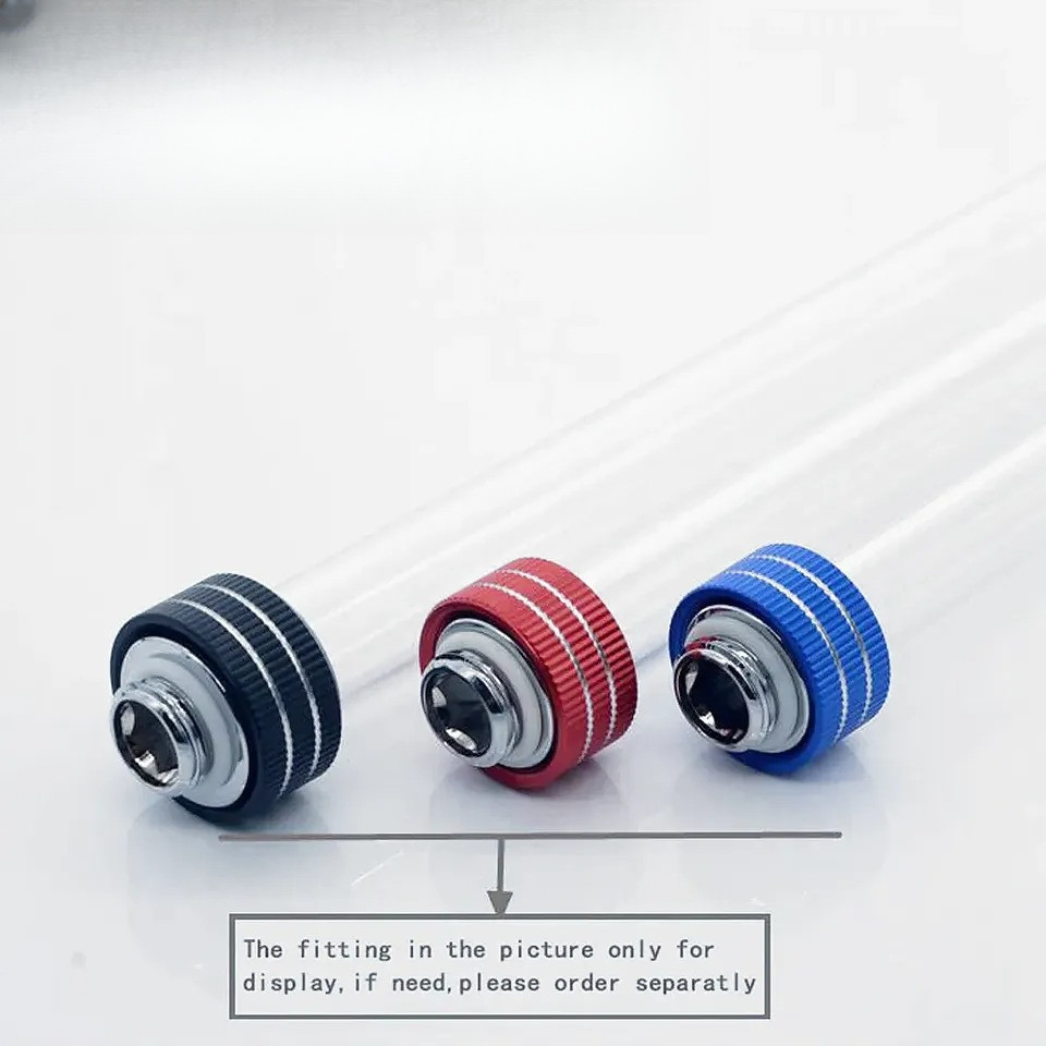 6810pcs 50CM Acrylic Tube Wholesale OD121416mm Transperant Hard Pipe PMMA Water Cooler High Quality 