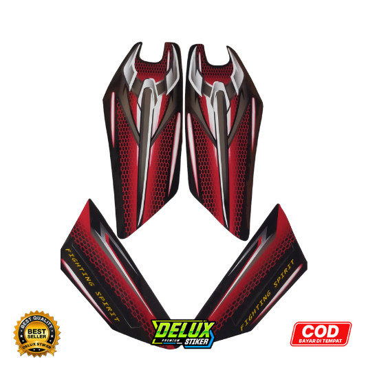 Striping rx king 2007 merah