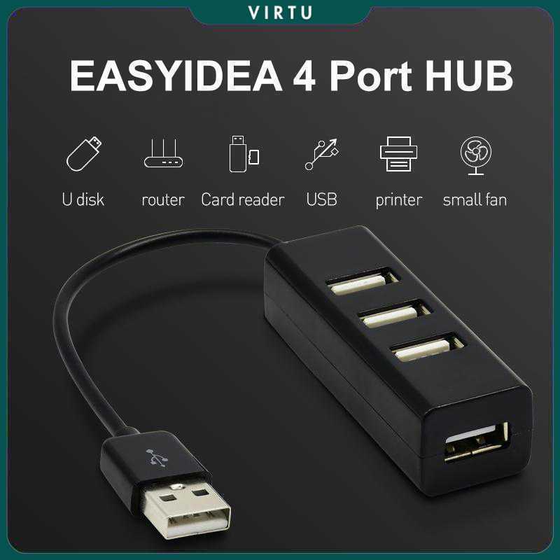 EASYIDEA Portable USB Hub - HB3004