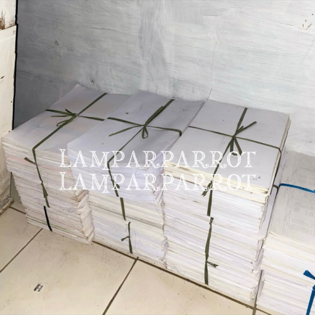 TERLARIS kertas hvs a4 f4 bekas 1kg/ kertas hvs bekas 1kg