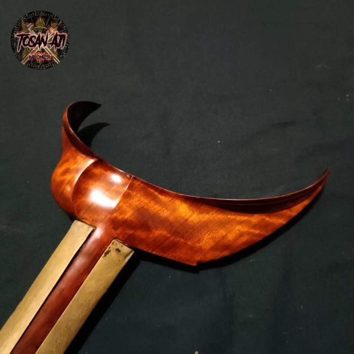 Warangka gaman Lawasan Model Ladrang Kayu Trembalo Aceh Serat Nginden >