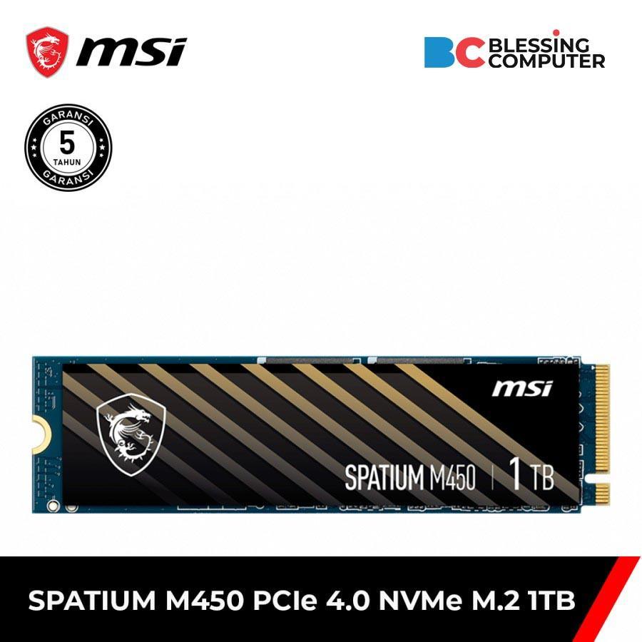 SSD 1TB MSI SPATIUM M450 PCIe 4.0 NVMe M.2