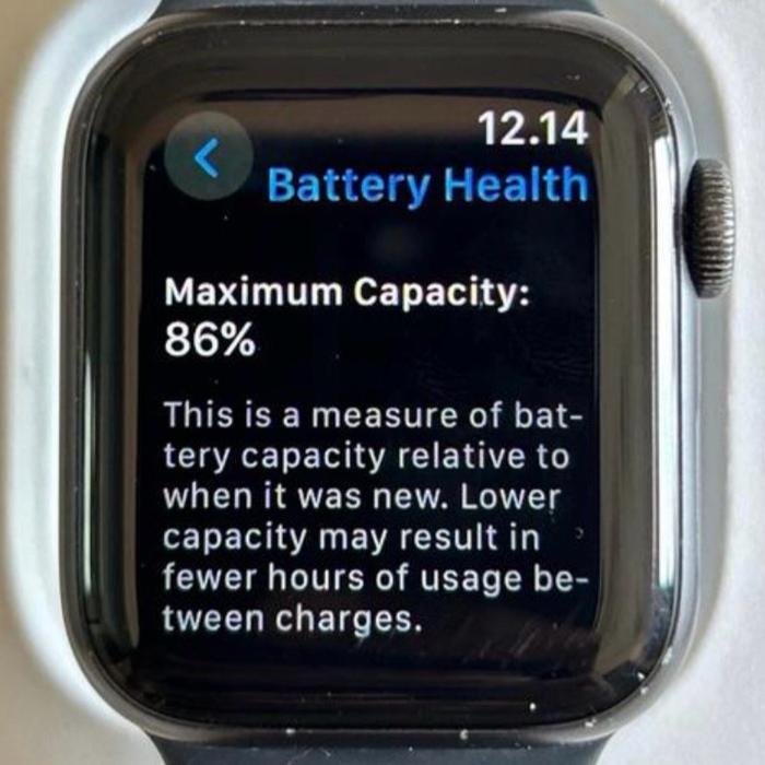 Apple Watch series 6 40mm second