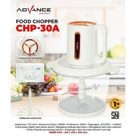 ADVANCE FOOD CHOPPER CHP-03A CHP-30A  PENGGILING DAGING MAKANAN CHOPPER