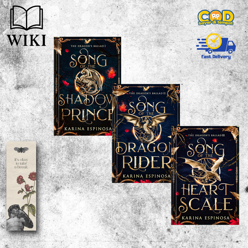 Song of the Shadow Prince | Song of the Dragon Rider | Song of the Heart Scale by Karina Espinosa