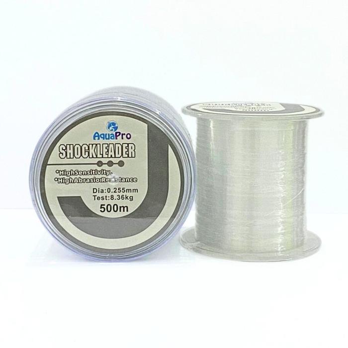 FITZONE ID Senar Pancing Nylon Polymer 500M Warna High-Visibility/Invisible Sensitivitas Tinggi Anti
