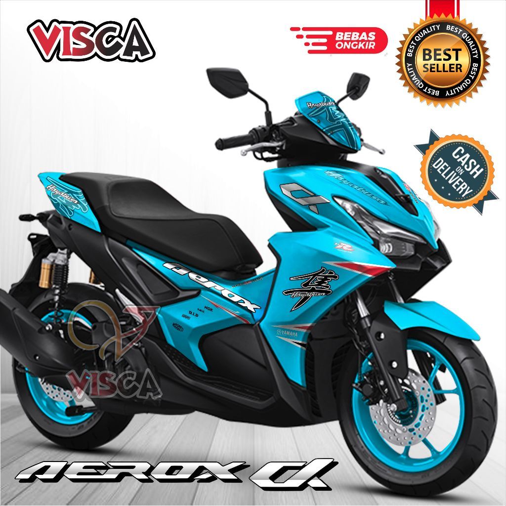 Decal Aerox Alpha Full Body Stiker Aerox CX 2025 Keren Striping Aerox Alpha Cx 2025 Variasi Decal Ae