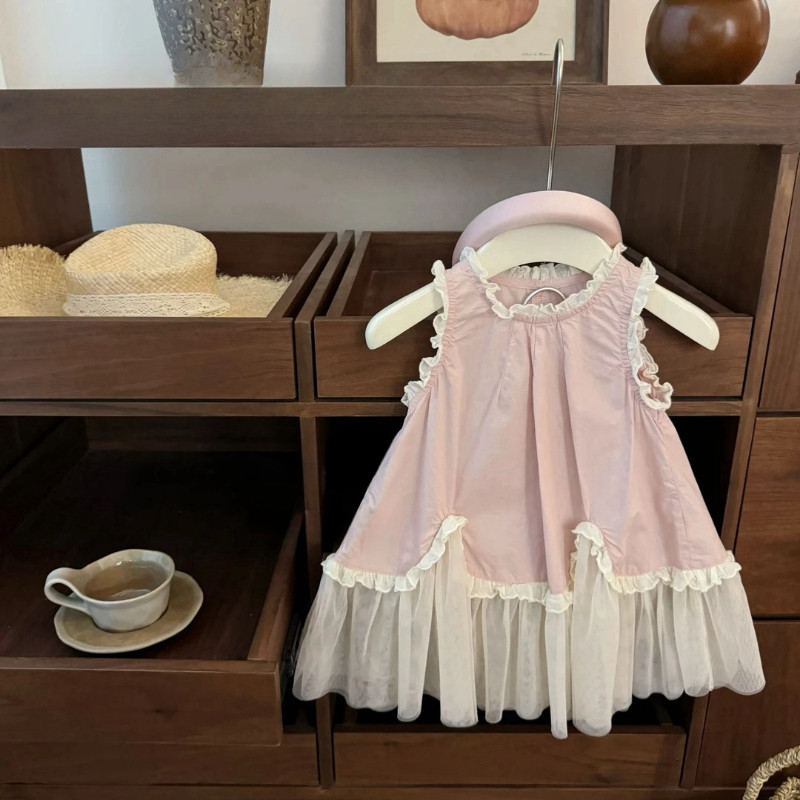 Sayap Mungil Rok ekor putri duyung untuk anak perempuan dengan desain hiasan renda, gaun putri.