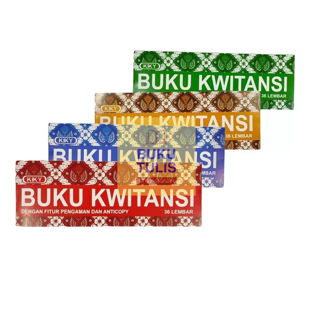 [Eceran] KWITANSI KIKY Kecil Besar Isi 36 50 100 Lembar Nota Keuangan