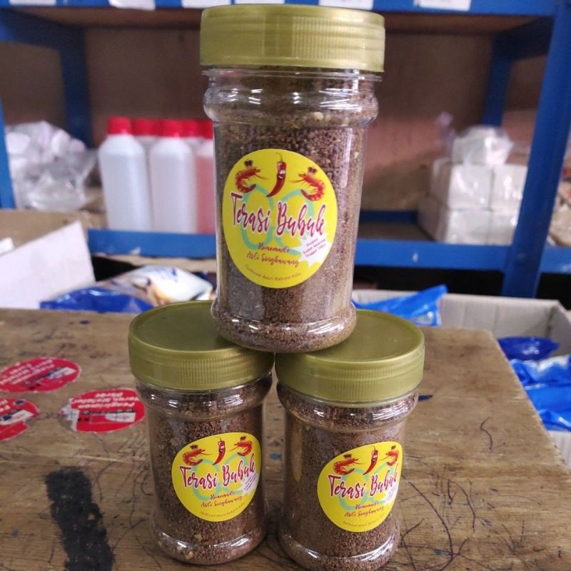 (mulud02) Terasi bubuk / Terasi bubuk Kalimantan / Terasi bubuk singkawang