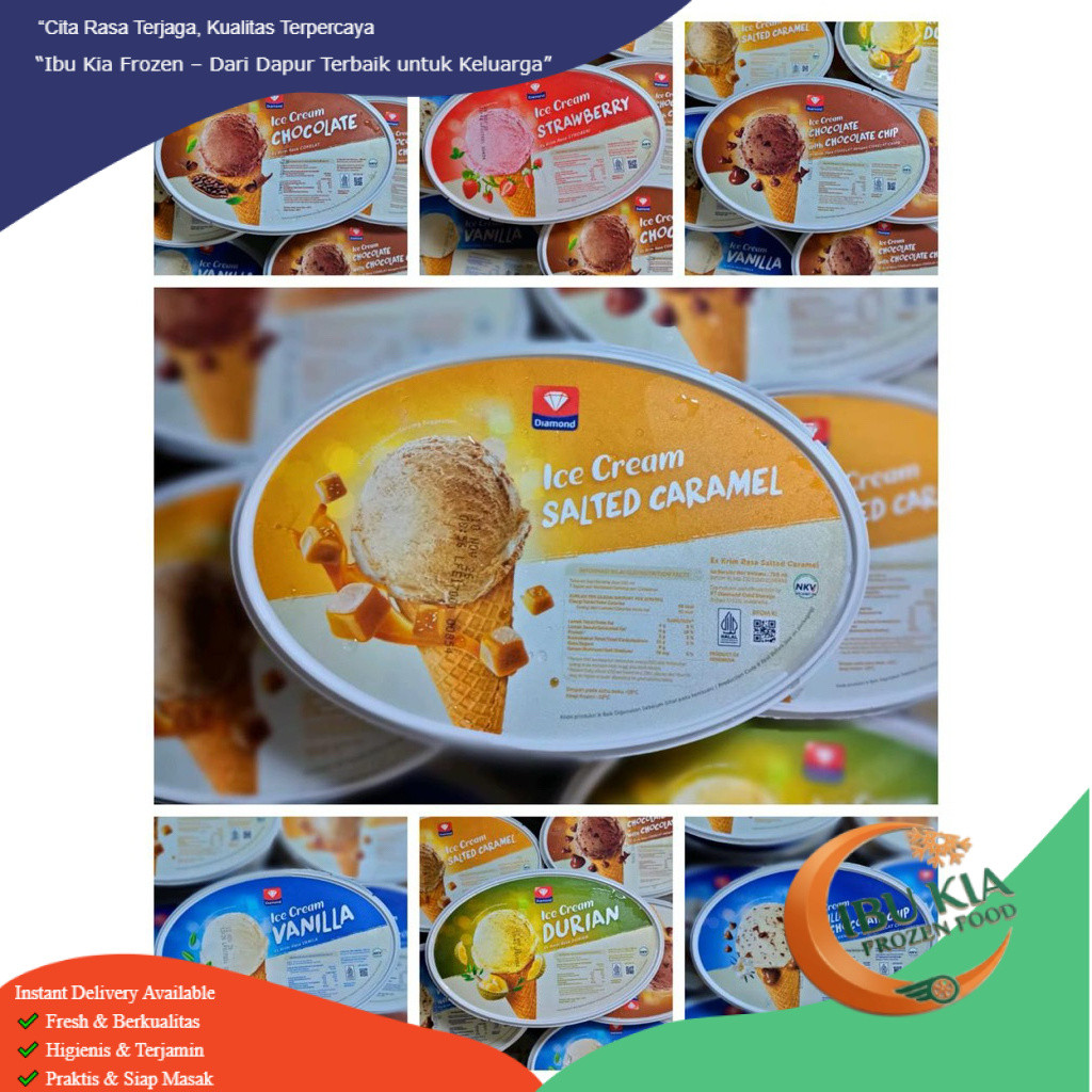 Diamond Ice Cream 700ml