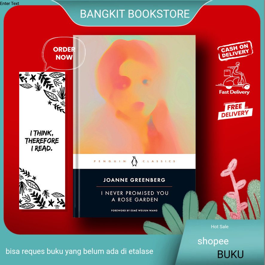 bukuI Never Promised You a Rose Garden By Joanne Greenberg (English)