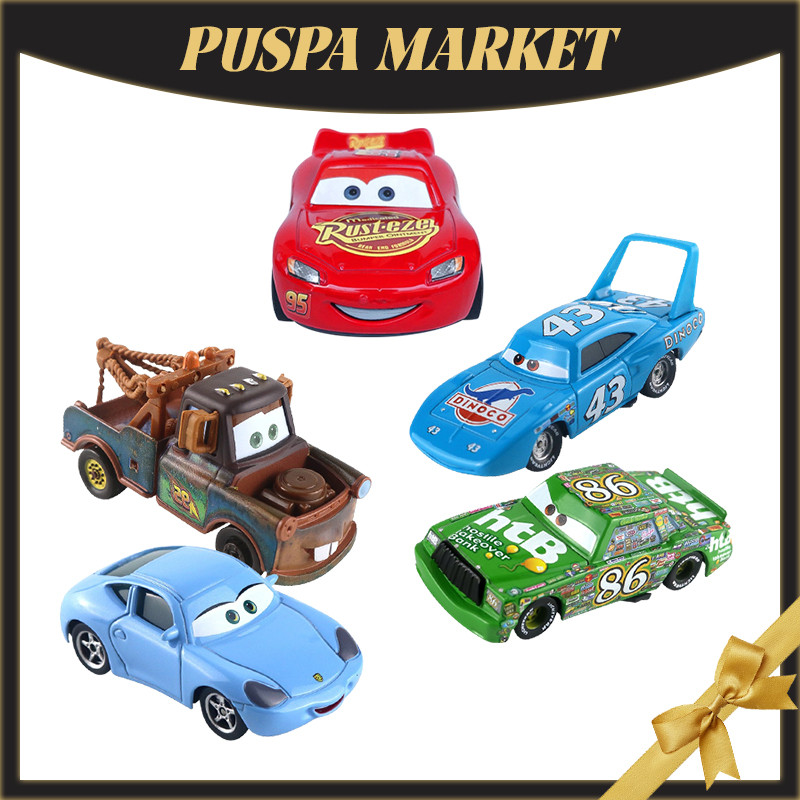 Mobil Mainan Besar Pixar Cars Mcqueen – Bahan Metal Paduan Mobilan Anak Cowok Anti Pecah