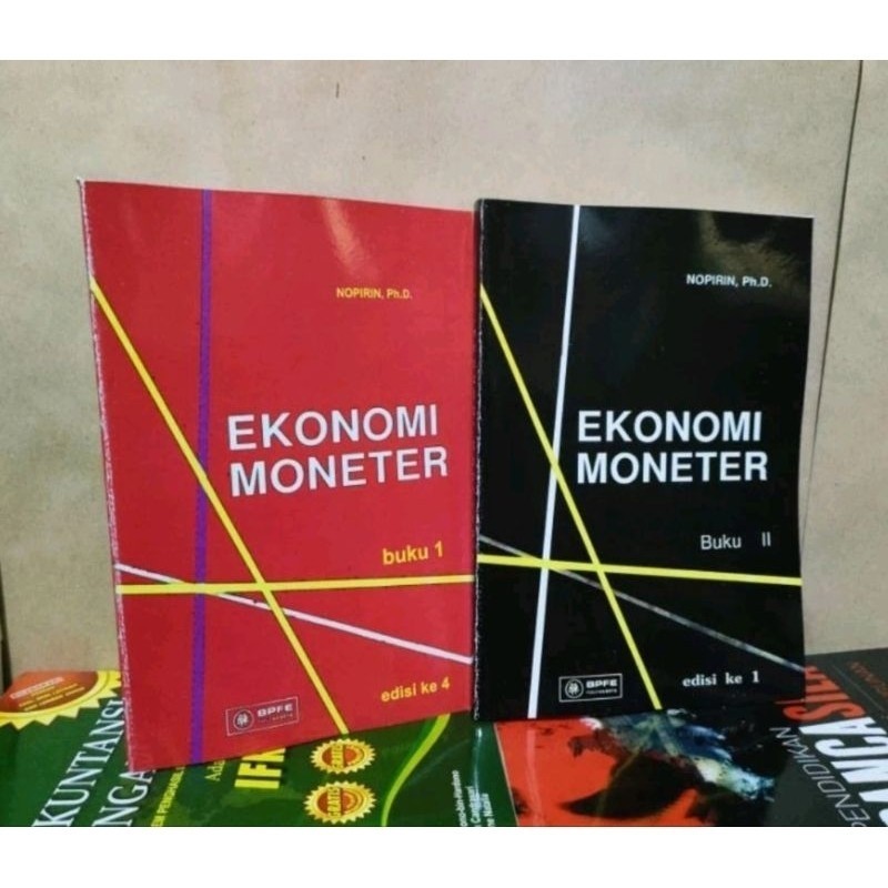 Ekonomi Moneter edisi 4 buku 1 dan 2 Nopirin