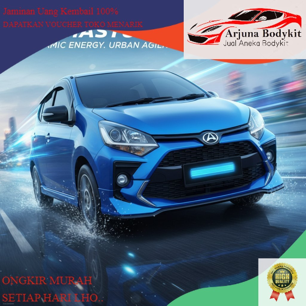 BODIKIT bodykit toyota agya gr 2019-2022 bodikit agya gr body kit agya gr