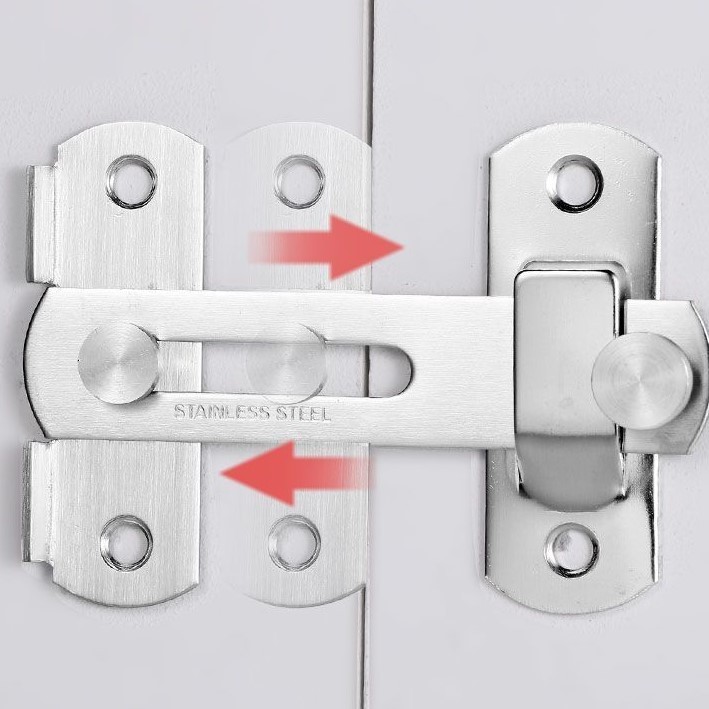 Grendel Kait Sus 304 Pengunci Lemari Dan Jendela Solid