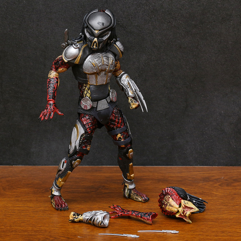 NECA The Ultimate FUGITIVE PREDATOR 2018 Movie 7" In Action Figure