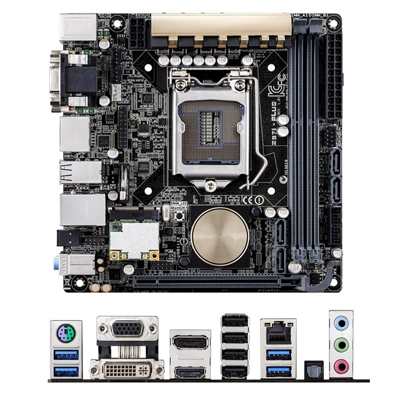 For Intel Z97 Z97I-PLUS MINI ITX motherboard Used original LGA1150 LGA 1150 DDR3 16GB USB2.0 USB3.0 