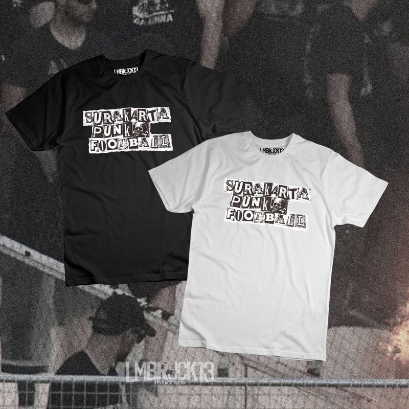 (COD) Tshirt surakarta punk football
