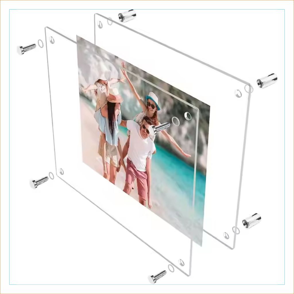 Frame Akrilik A2 | Bingkai Poster Dinding A2