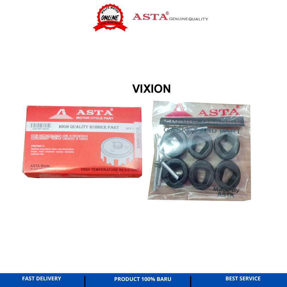 KARET KOPLING VIXION ASTA SET KARET RUMAH KOPLING VIXION