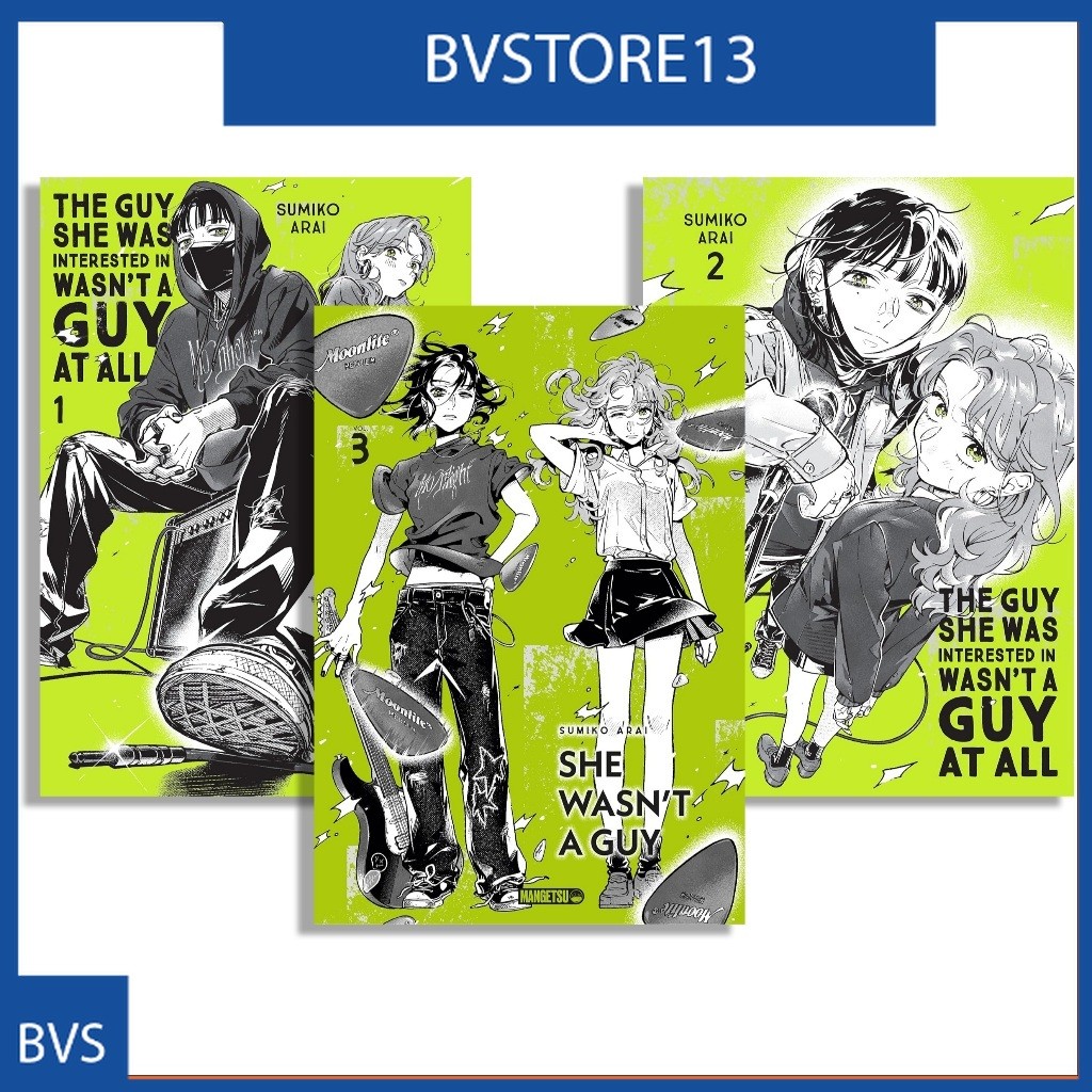 The Guy She Was Interested In Wasn't a Guy at All (English Manga)