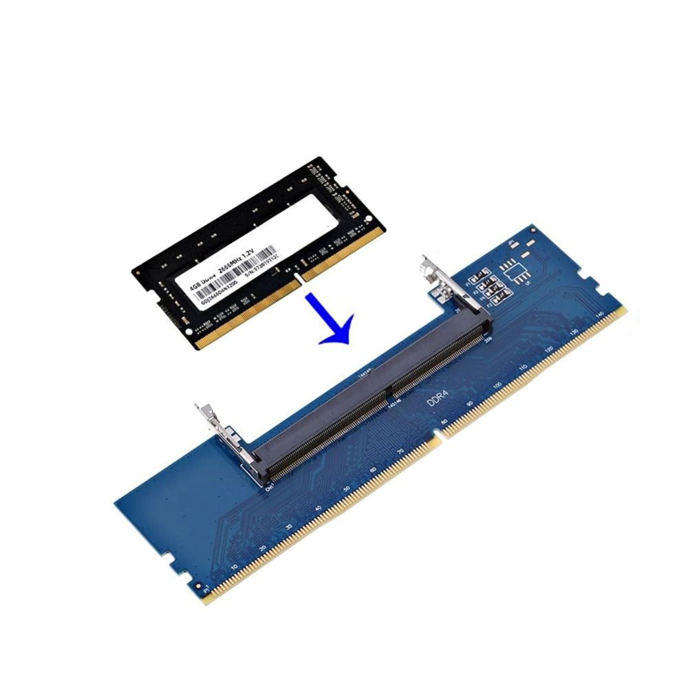 High Quality 4-Layered PCB Design DDR4 RAM Adapter Card DDR4 Memory 1.5V Memory RAM Converter SO MM 