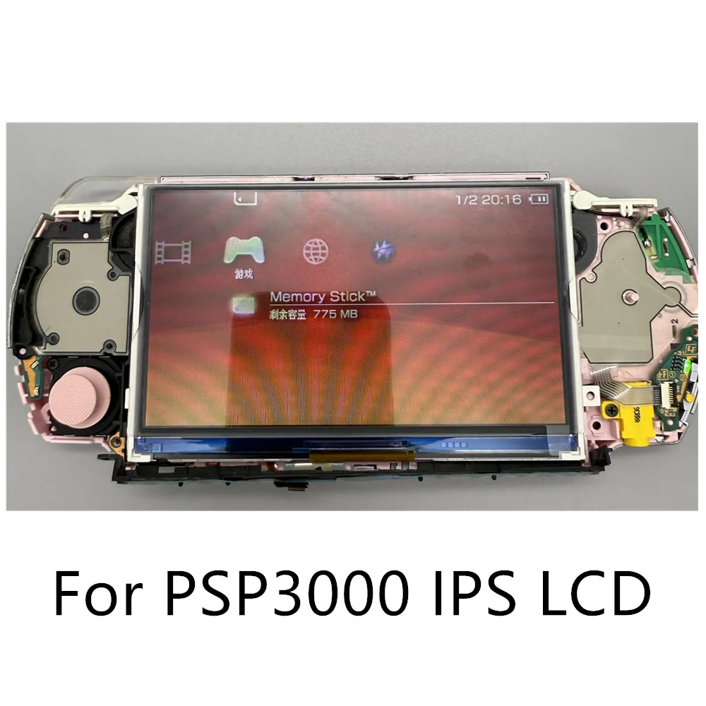 New PSP3000 IPS LCD for Sony PSP 3000 Liquid Crystal Display Not Suitable for Toshiba LCD Screen 07g
