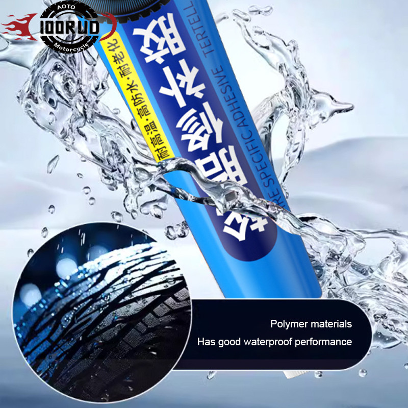 IOORUD Lem Perbaikan Goresan Ban Luar, Lem Khusus Perbaikan Ban, Lem untuk Retak Sisi Ban Mobil 0103