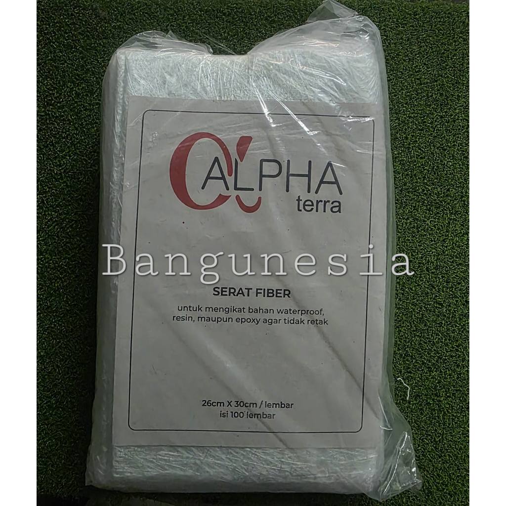 Serat Fiber Lembaran / Serat Polyester Aquaproof / Fiberglass / Resin Mat Pelapis Anti Bocor Nodrop