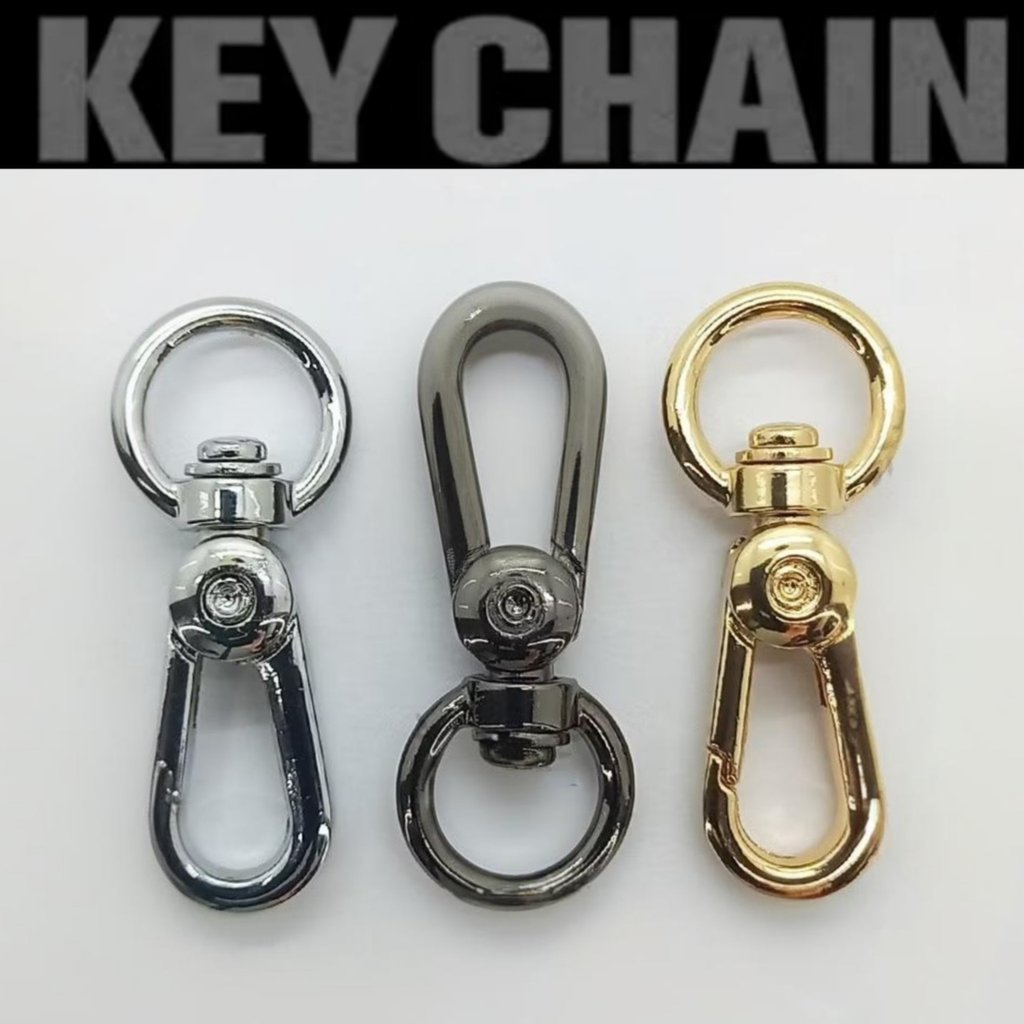 D4 Gantungan Kunci 4cm KEW KEW Kait Besi Cantelan Tas