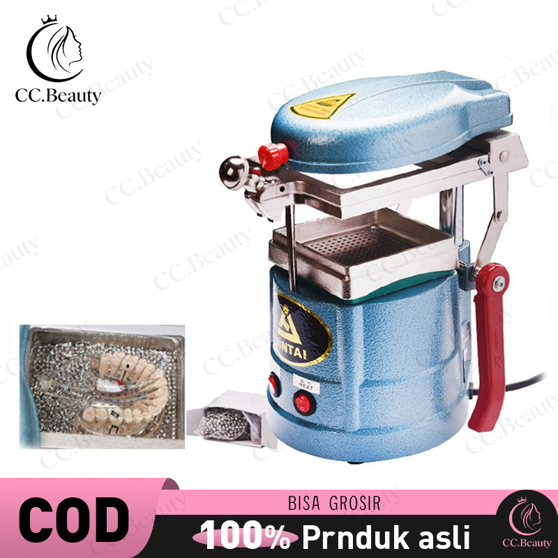 Mesin Vaccum Retainer gigi clear bening plastik ortho orthodonti Former Forming Molding Machine Equi