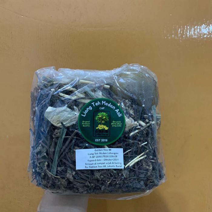 TastyBox Golden Tree 88 Liang Teh Medan Premium Asli Plus Buah Lo Han Guo - Kemasan Biasa