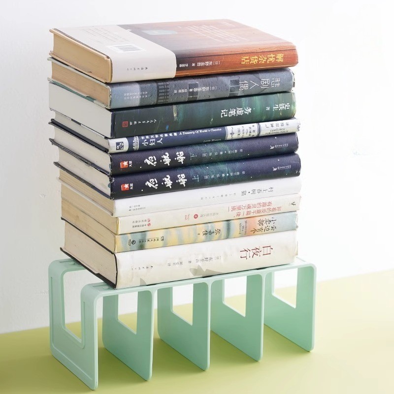 Rak Buku Penyanggah Meja Multifungsi Organizer File dan Penyimpanan — 10