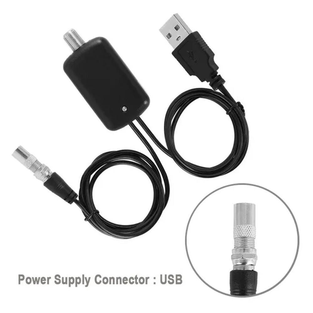 HD Channel Cable TV Low Noise 25DB HDTV Antenna Amplifier TV Signal Amplifier HDTV Signal Amplifier 
