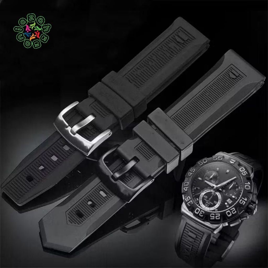 Tali Rubber Karet for Tag Hauer Strap Tag Heuer Carrera F1 Aquaracer 20MM 22MM
