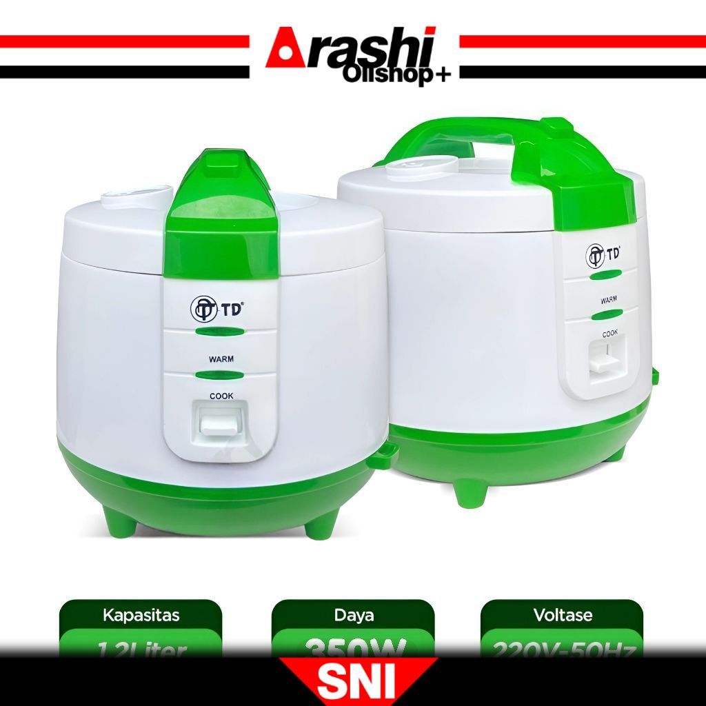 Rice Cooker / Magic Com TD 1.8 Liter Original - Penanak Nasi 1.8L