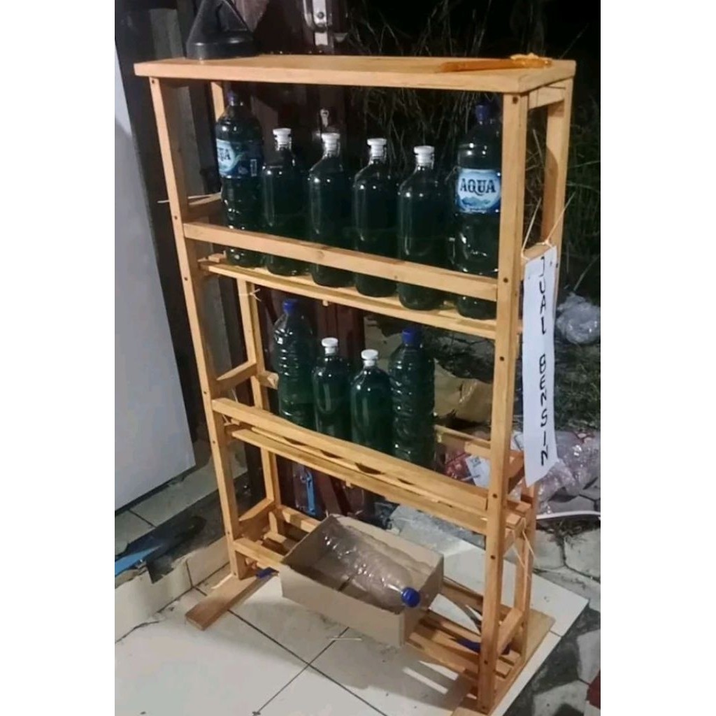 rak  botol bensen untuk berjualan bensin RAK VIRAL
